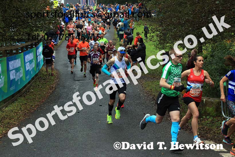 The 2024 Kielder Marathon, 2024 Kielder Marathon and Half Marathon.   Photo: David T. Hewitson/Sports for All Pics